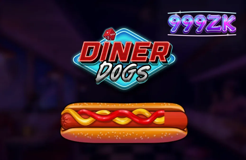 Tampilan visual slot Diner Dogs dengan nuansa retro noir 1950-an.